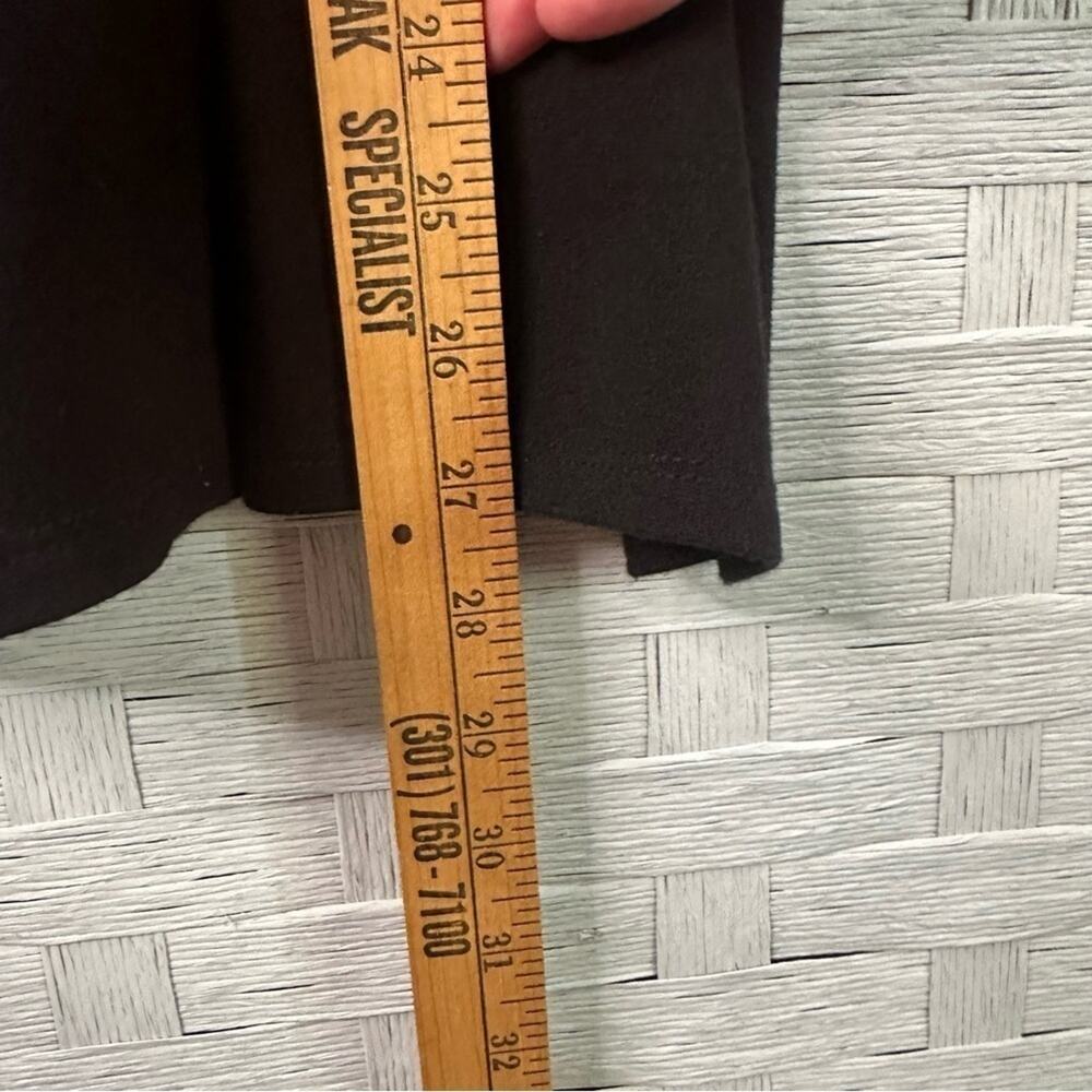 Eloquii black blouse with balloons, sleeves, bohemian  Lagenlook Plus size 26 - Picture 7 of 9